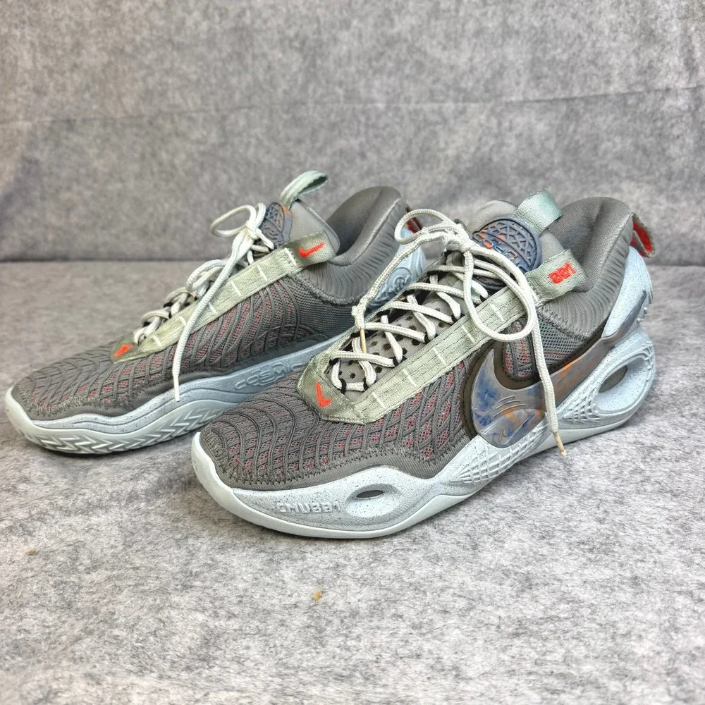 Nike Cosmic Unity Grey Orange Basketball Shoes DA6725-001 Mens Sneaker